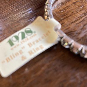 1928 Bling Bracelet and rings